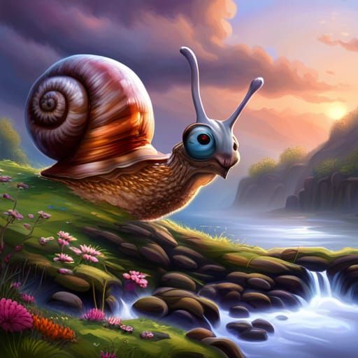 Snails Pace  by @Raveighen Blackwing