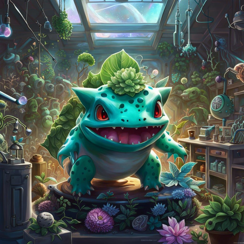 Bulbasaur - AI Generated Artwork - NightCafe Creator