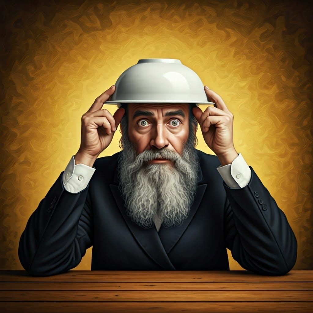 Haredi Gentleman's Soup Plate Helmet in Vibrant Colors