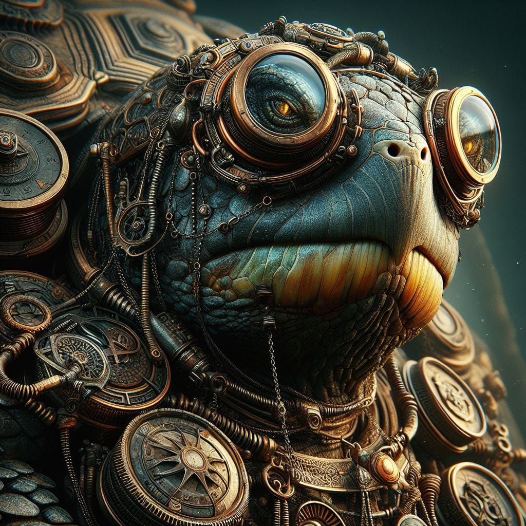 Steampunk Turtle
