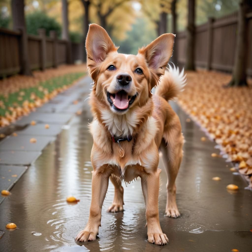 The dog