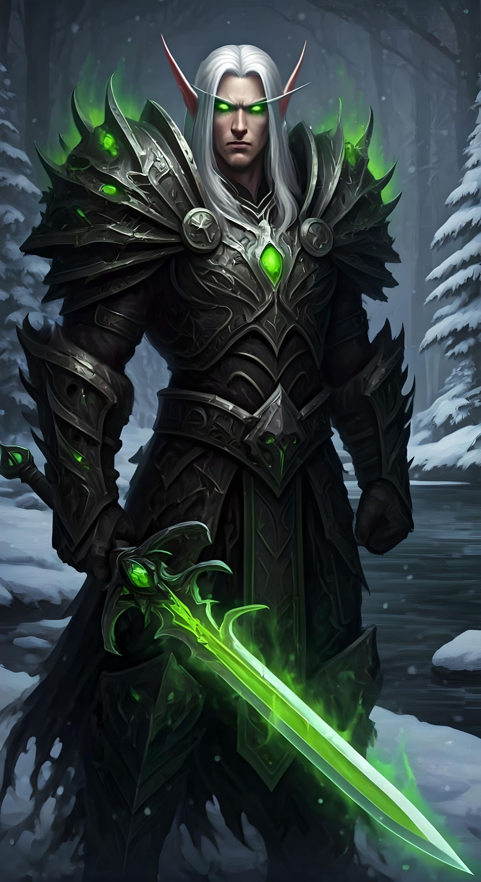 Blood Elf Unholy Death Knight