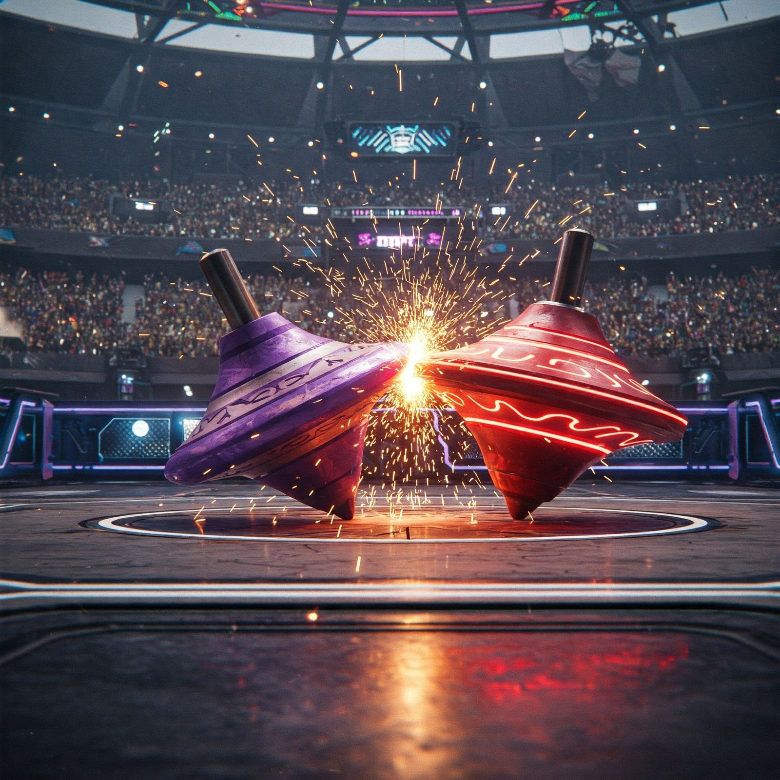 "The Beyblade Battle"