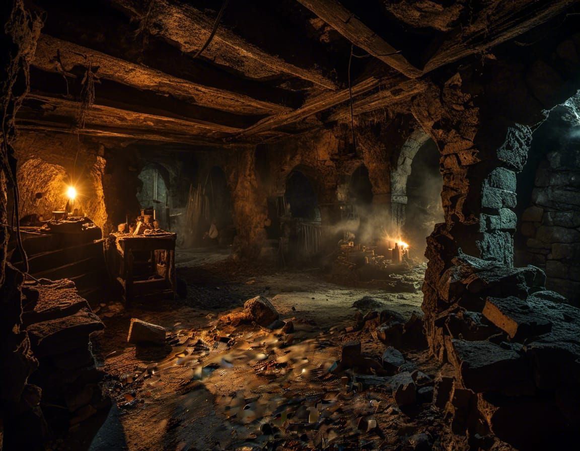 The Dungeon  by @Doublecrash