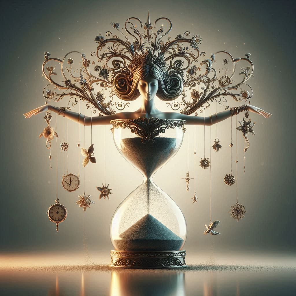 Hourglass mobile