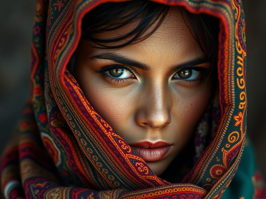 Portrait of a young woman   by @DaveyJ