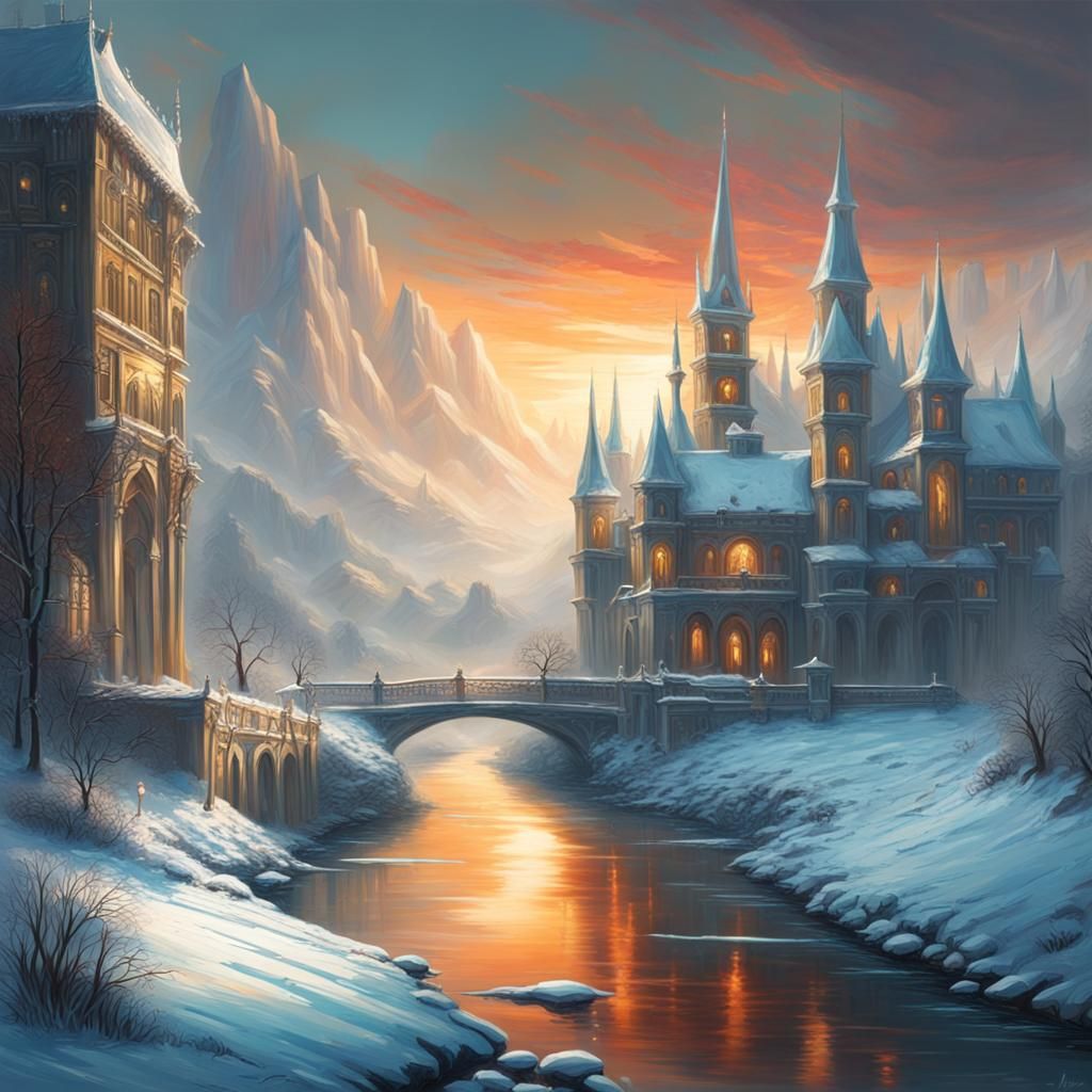 Winter palace  by @SiNn3D