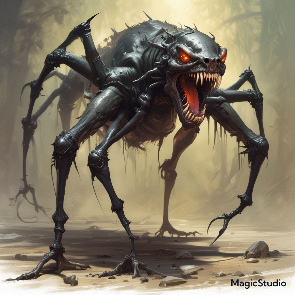 Spider Hellhound Hybrids