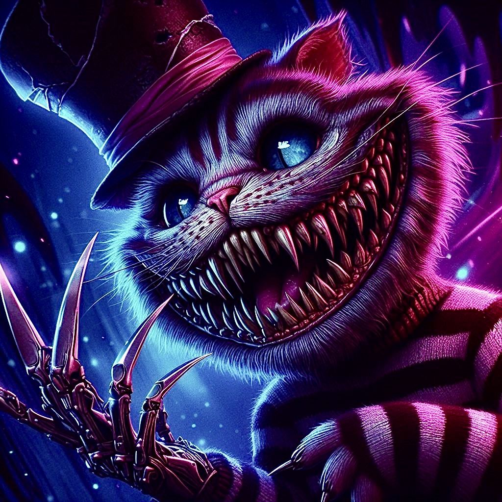 Cheshire Cat as Freddy