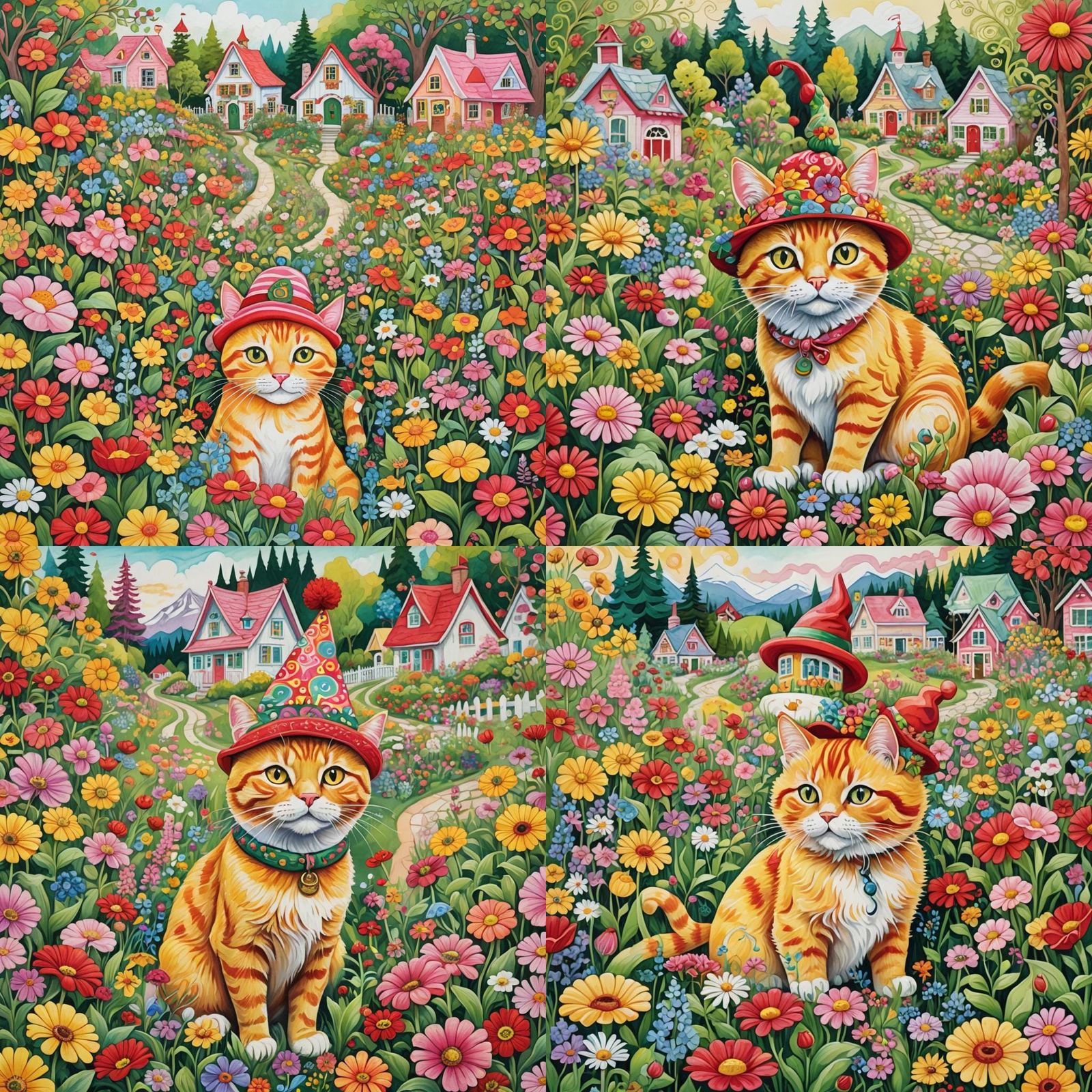some other variants of Poppy the cat