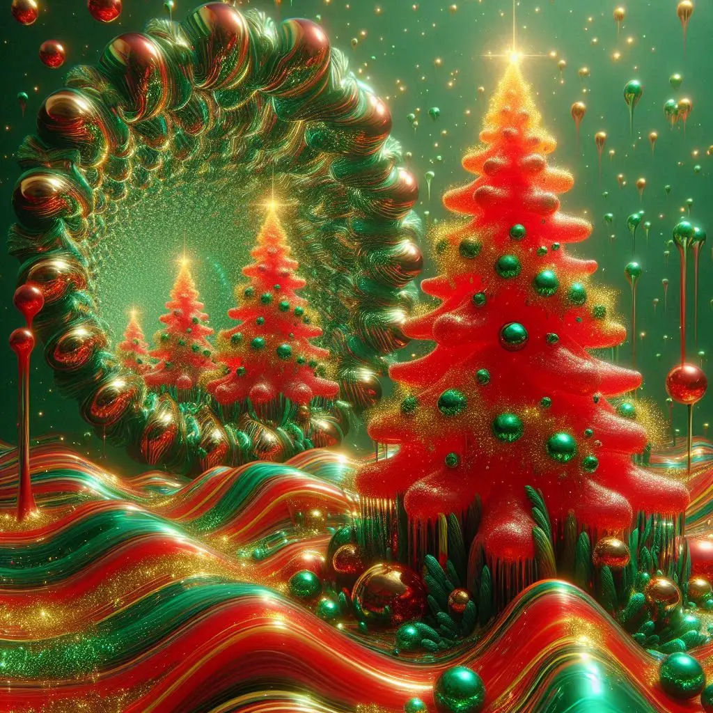 Festive Fractal Rings
