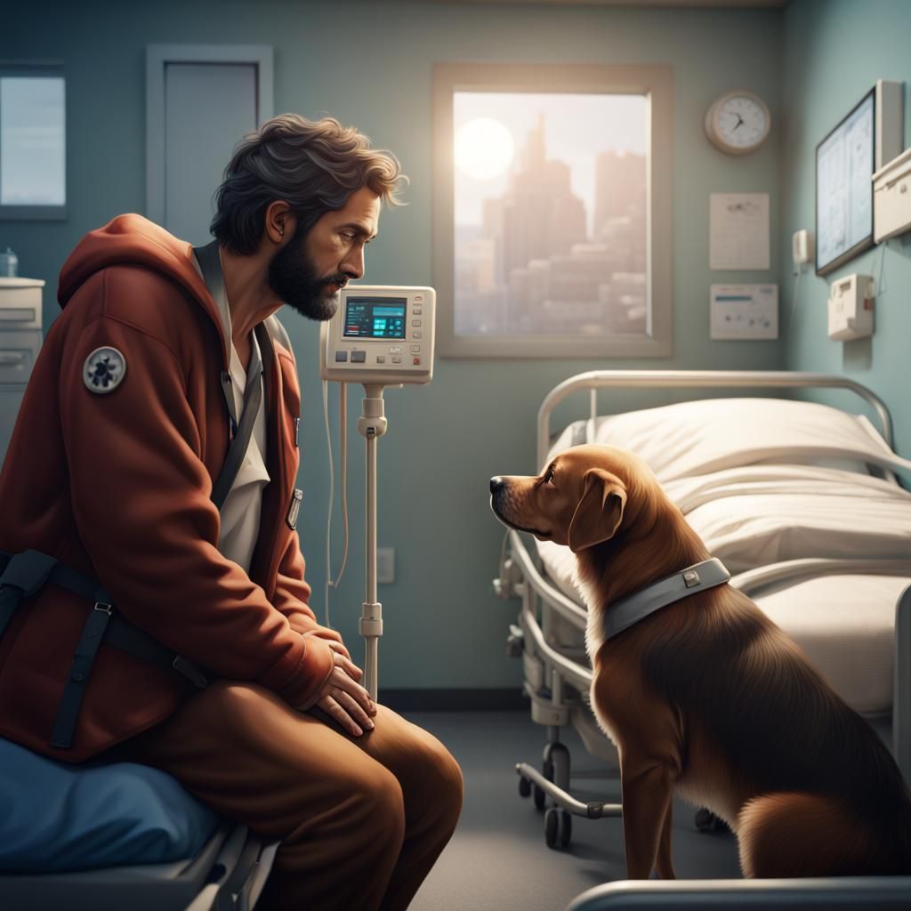 Leaning on each other   by @Deidre Elayne