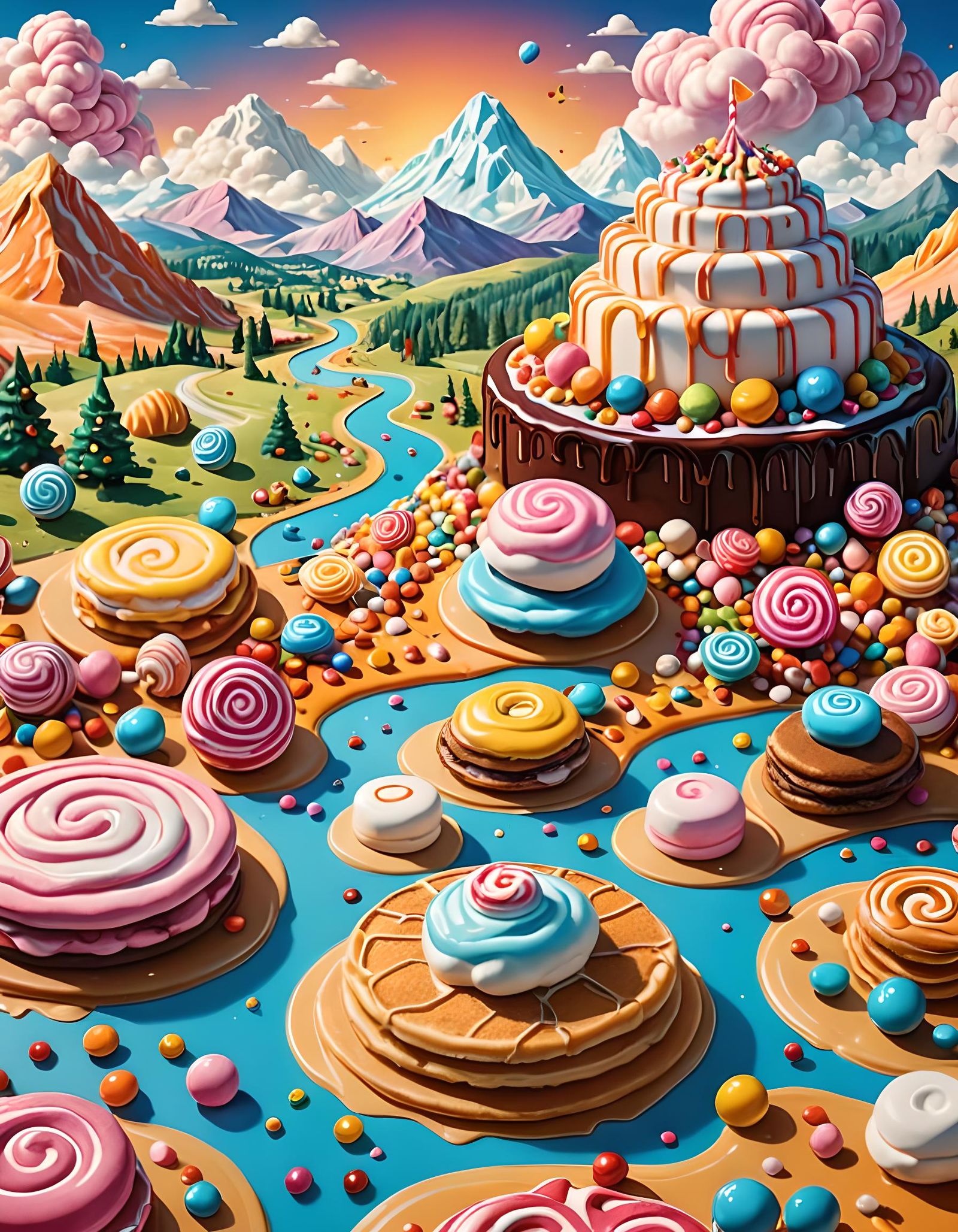 Sweet Toothlandia  by @Ria Carrma