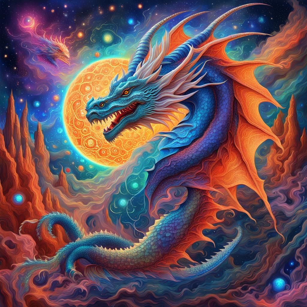 dragon of Hope and fire