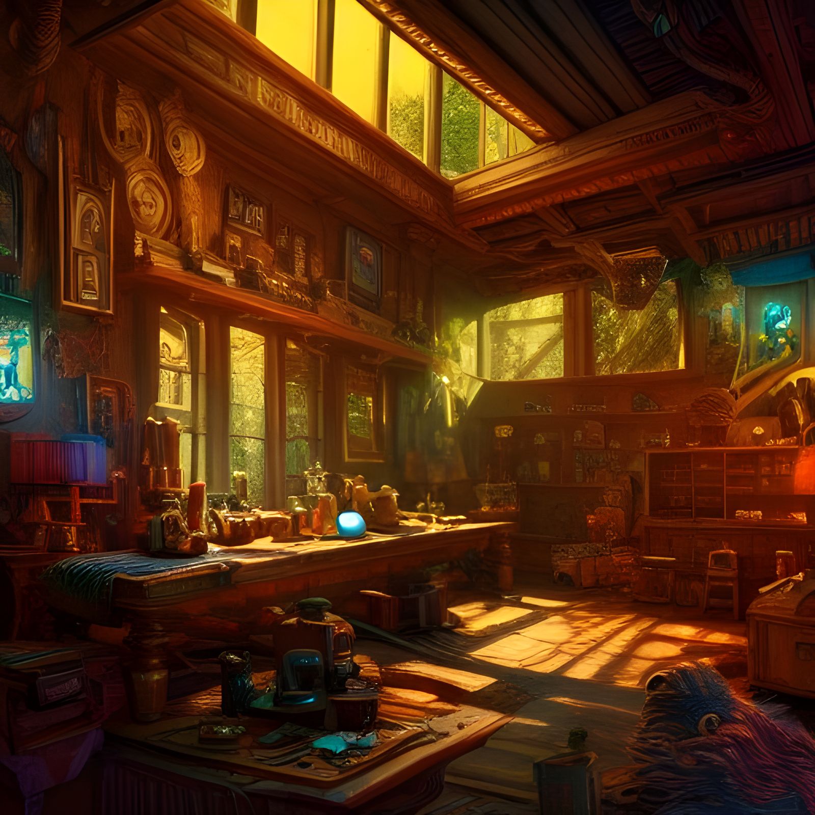 fantasy interior design undefined