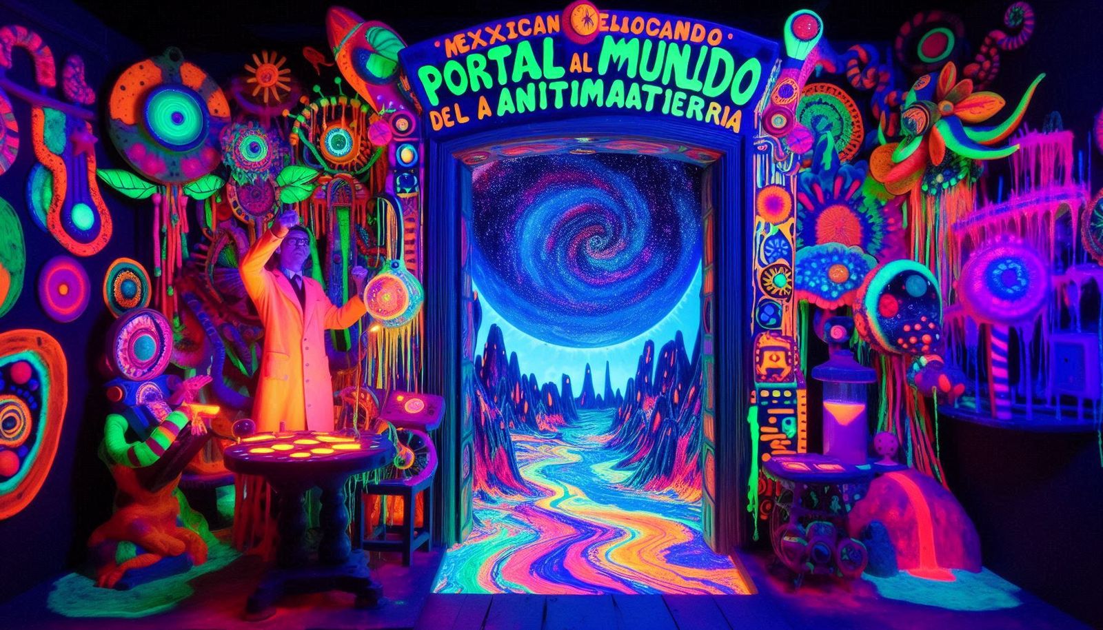Portal al mundo de la antimateria.