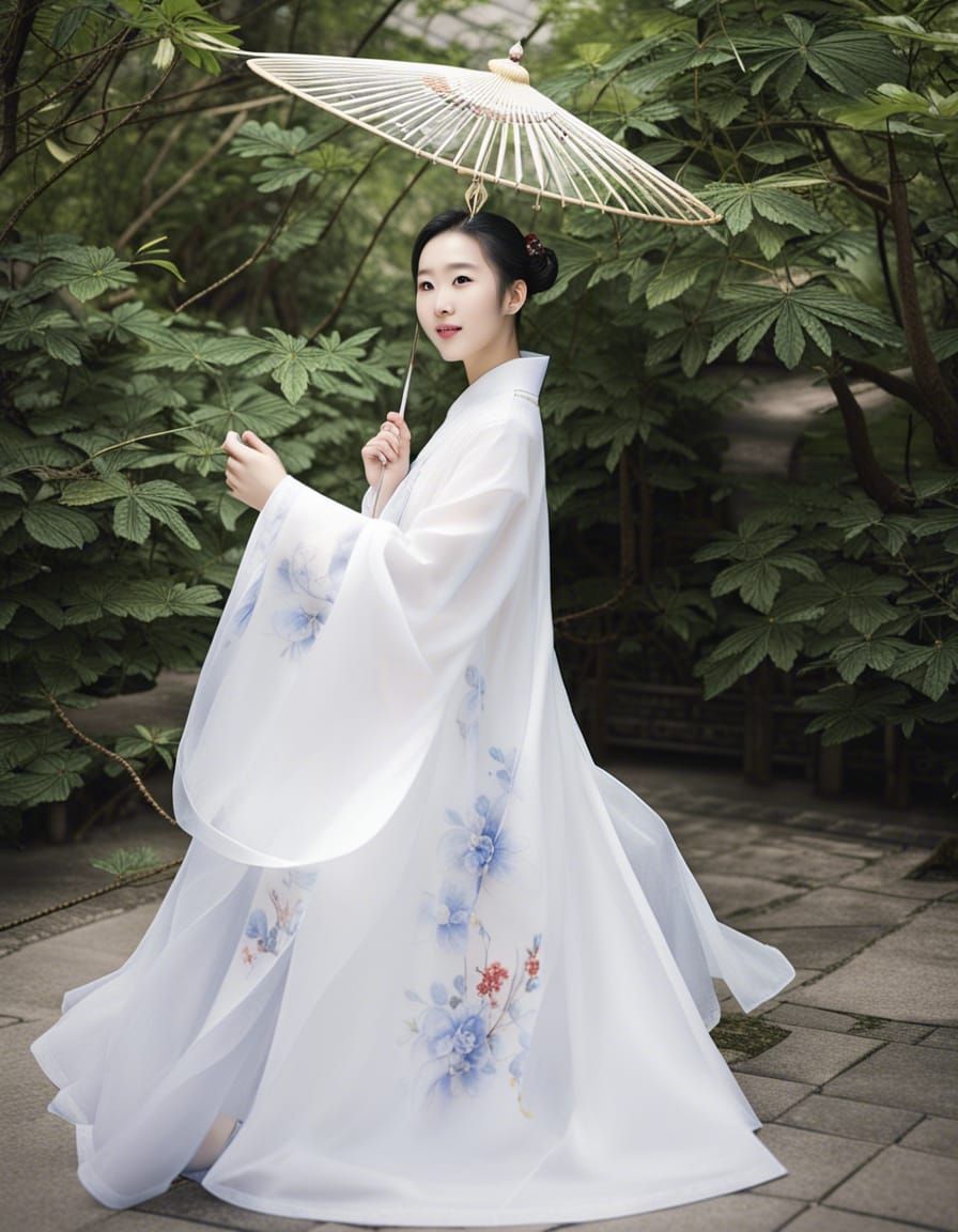 Chinese hanfu - AI Generated Artwork - NightCafe Creator