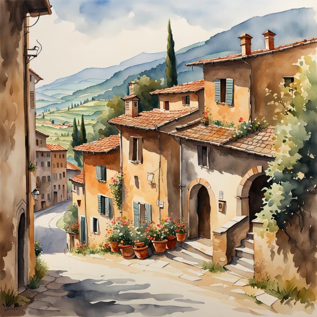 Italian Village  by @Rokker