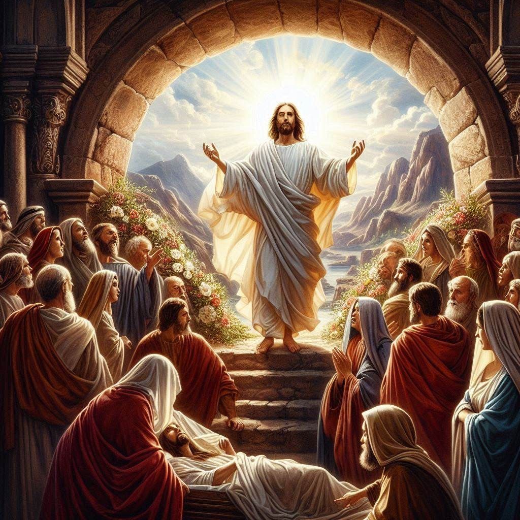 He arose again on the third day