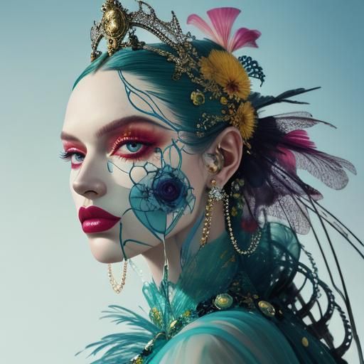 summer. avant-garde. luxurious. glamourous. enigmatic. photo...
