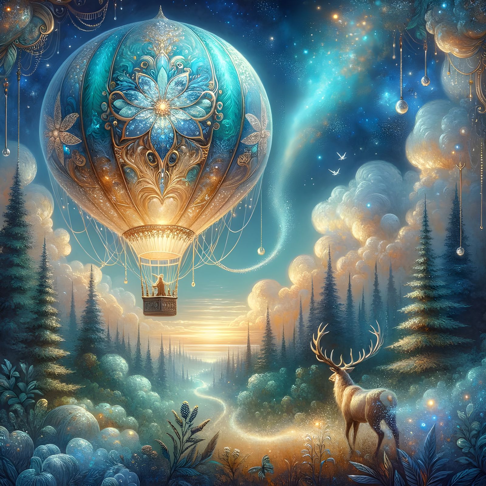 In the clouds  by @Harmony