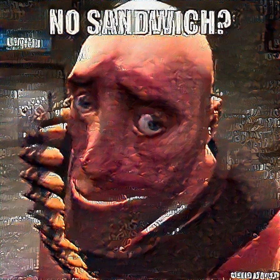 No Sandvich?