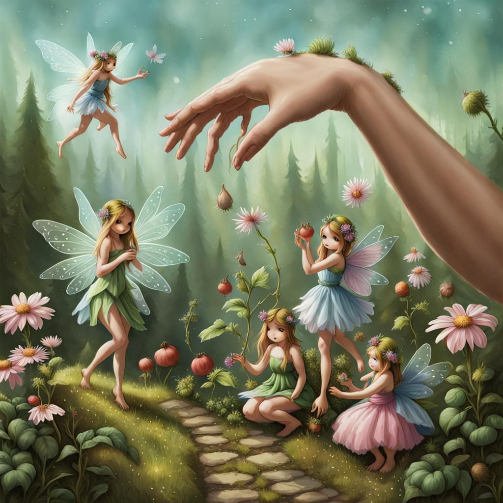 hand picked fairy