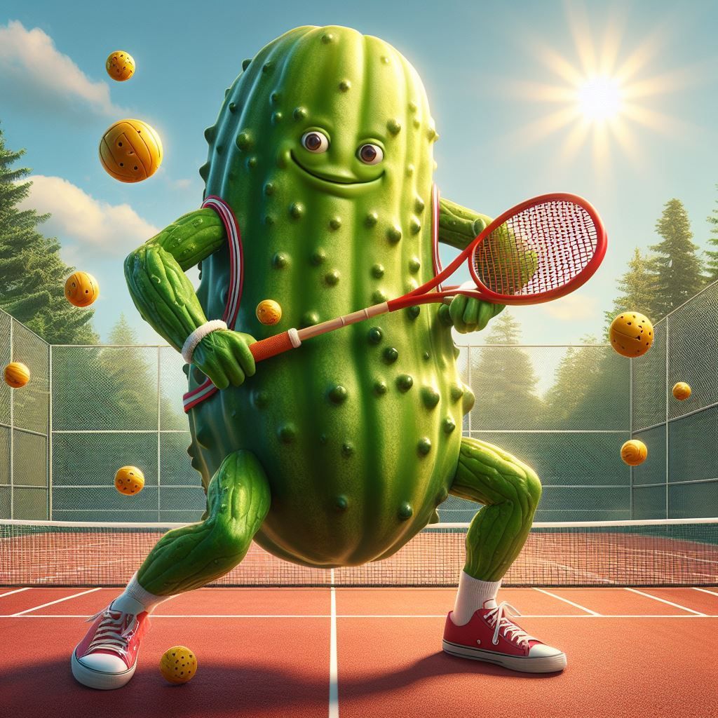 Pickleball-Playing Pickle