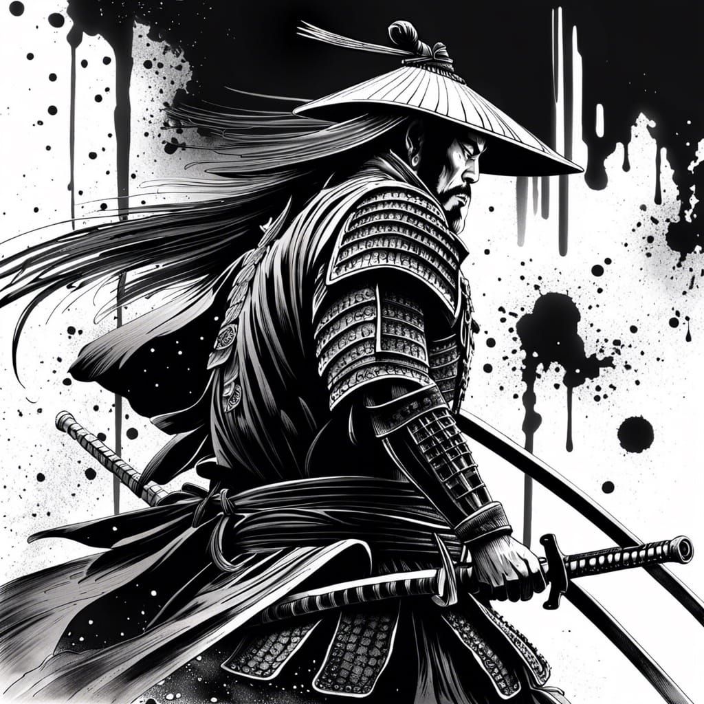 Samurai   by @Marinaoceana