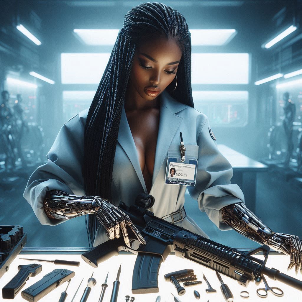 Gadget fixes a rifle