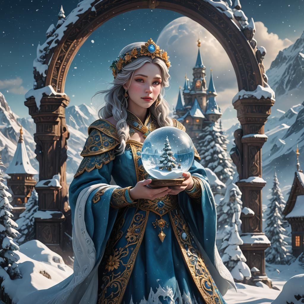 snow maiden  by @Kevin Tackett