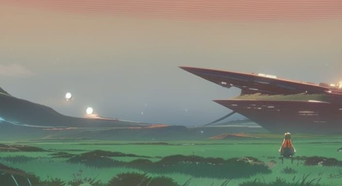 no mans sky, Anime Key Visual, Japanese Manga, no mans sky, ...