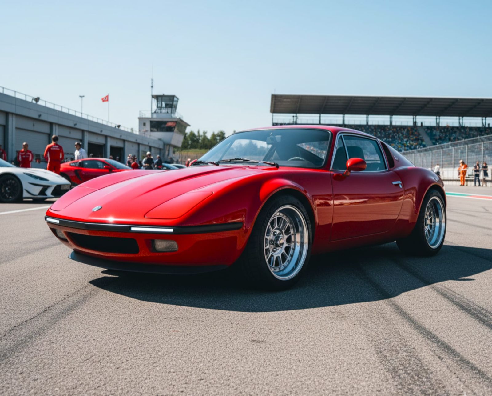 Retro-Mod Compact Sports GT, Design Study