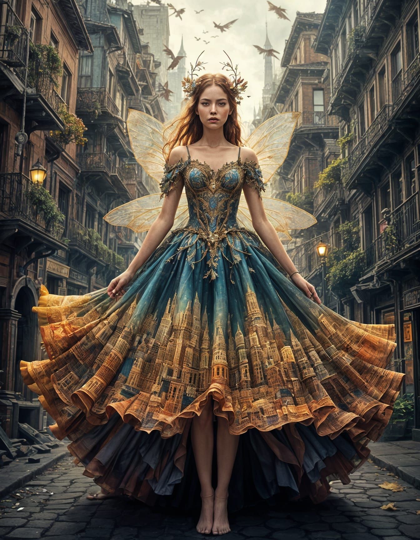 The Faerie of Places  by @hrodebaiart