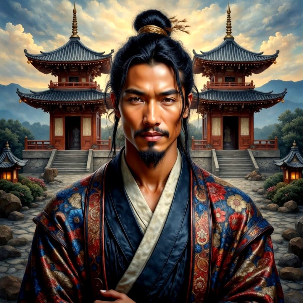 日本のインスピレーションを受けたアート