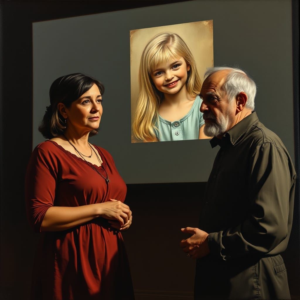 Grieving Parents Share Stories of Hope Oil Painting