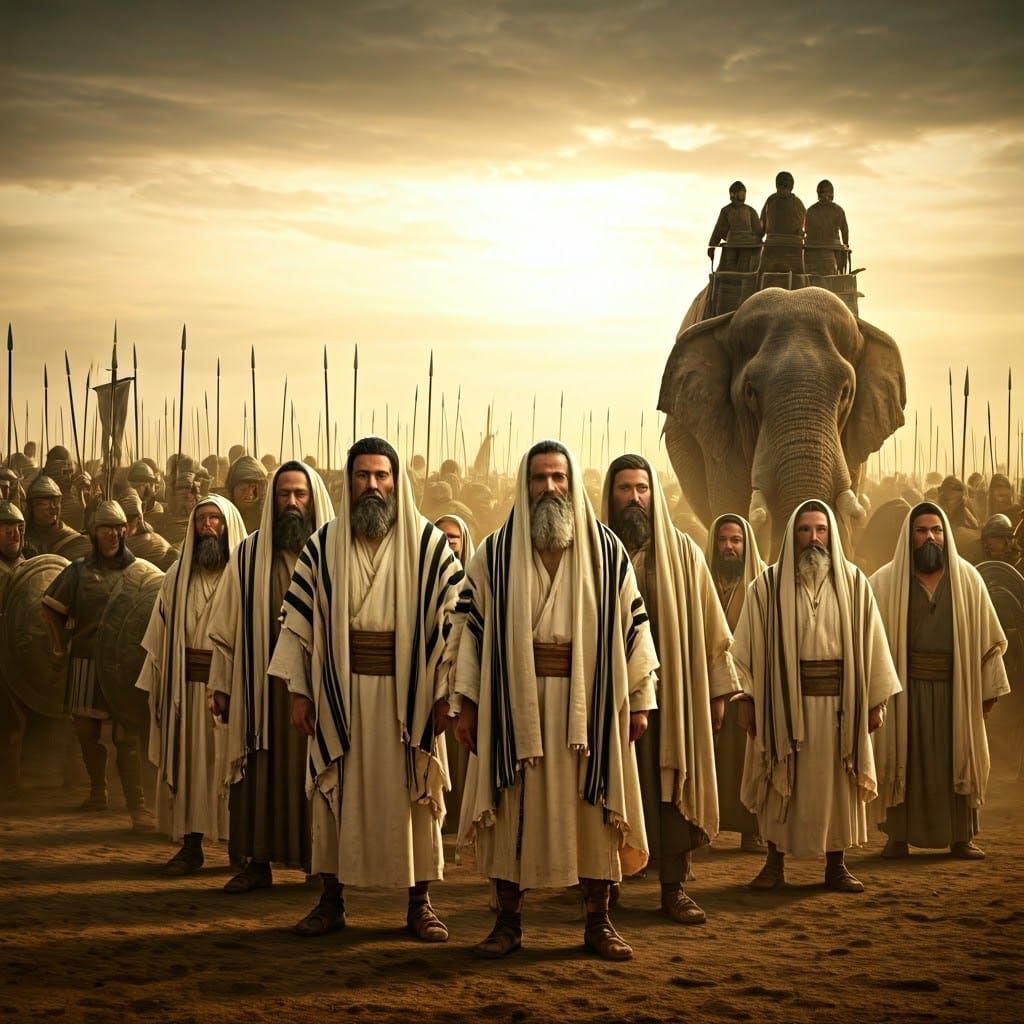 Jews Stand Resolute Against Greek Army on Sun-Scorched Battl...