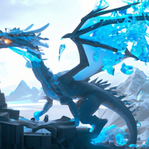 lego ice dragon