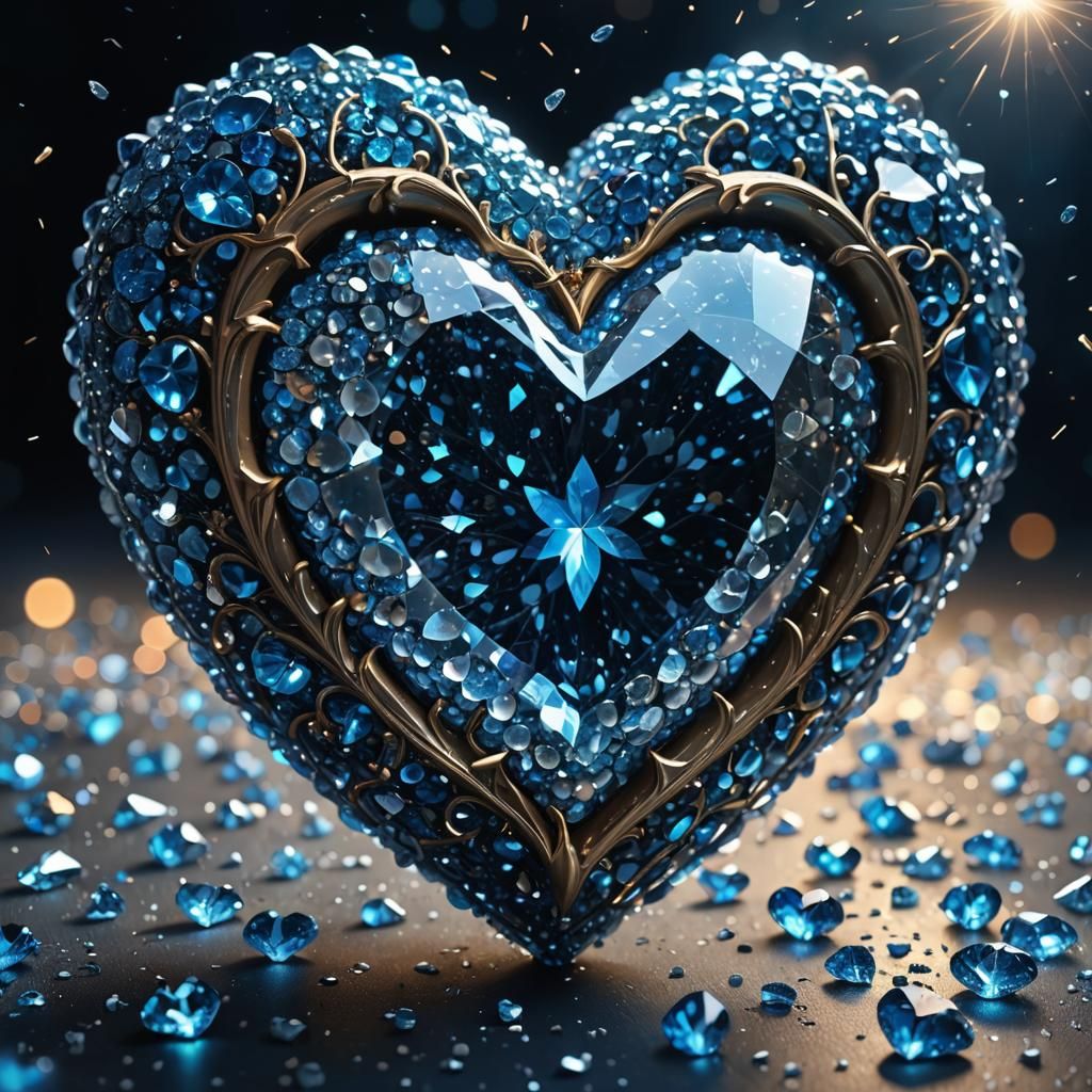 Sparkle Heart  by @Tajra Adna