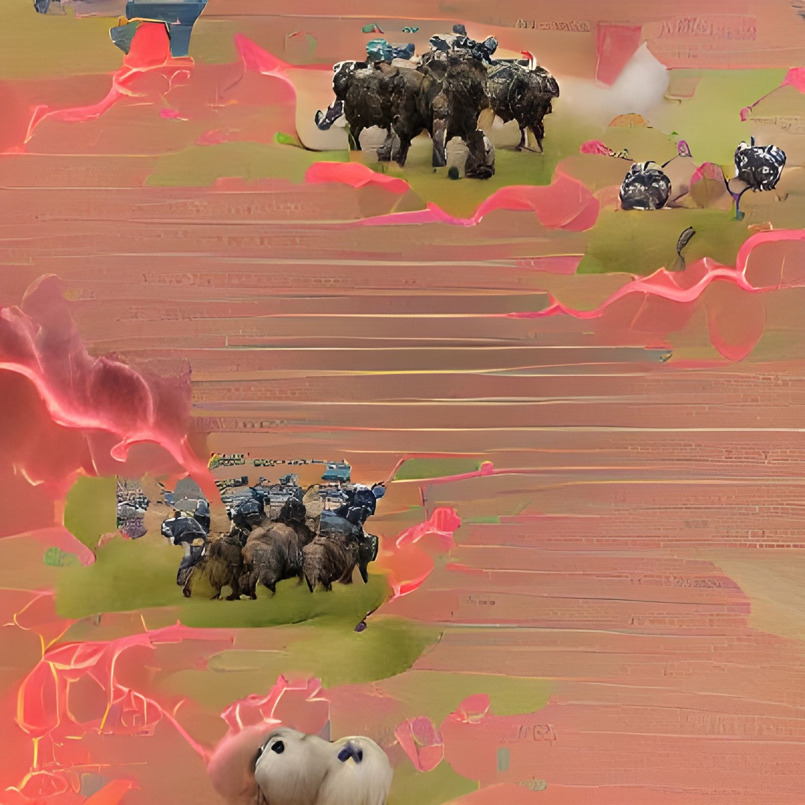Stampede is coming, mastodon infantry