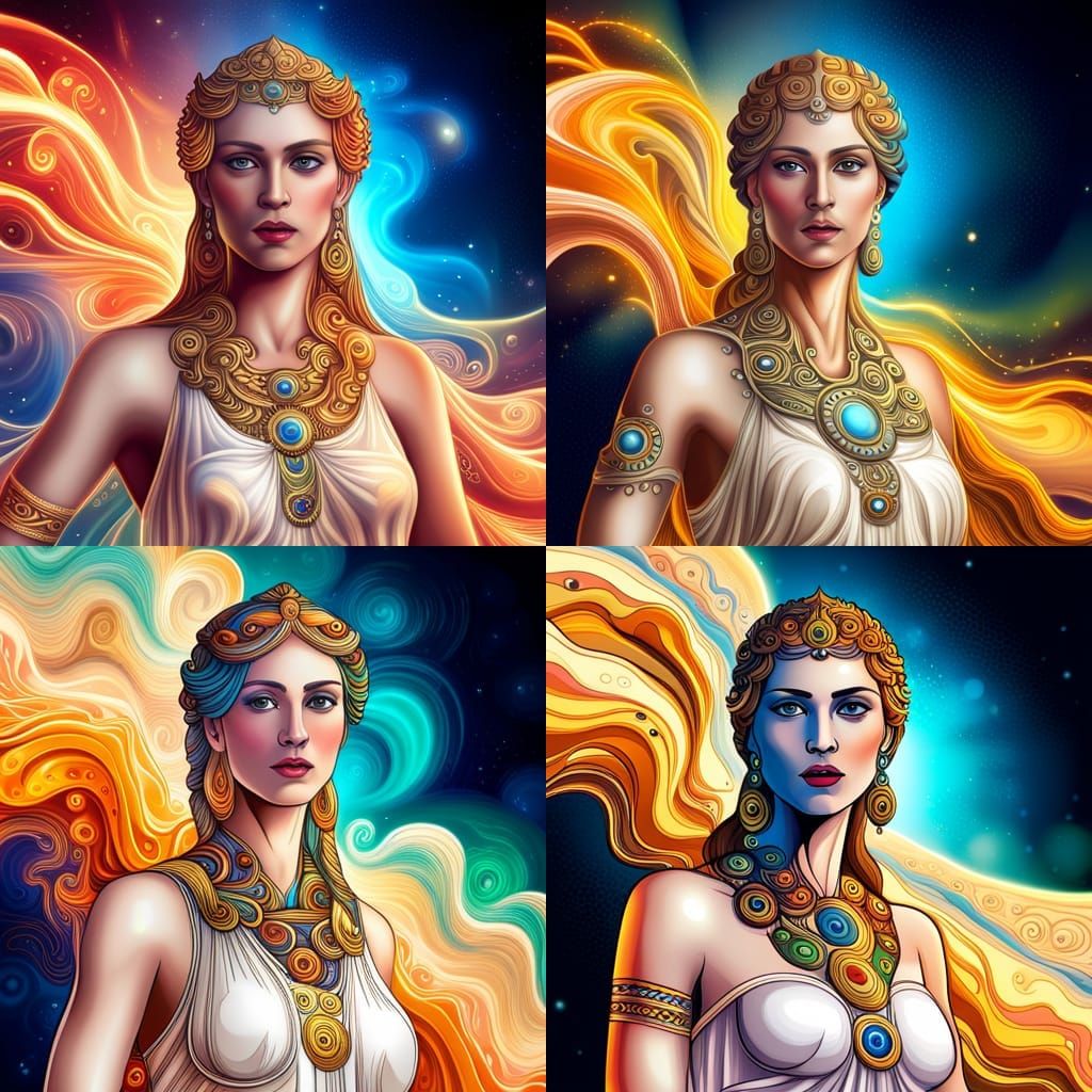 The Goddess Hera - AI Generated Artwork - NightCafe Creator