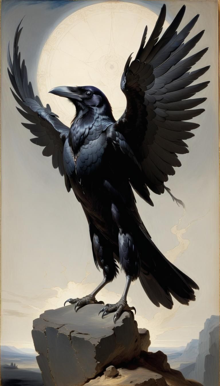 King of the Ravens - AI Generated Artwork - NightCafe Creator