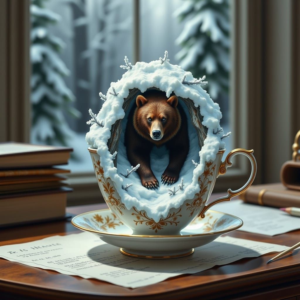 Teacup Series - Bear III