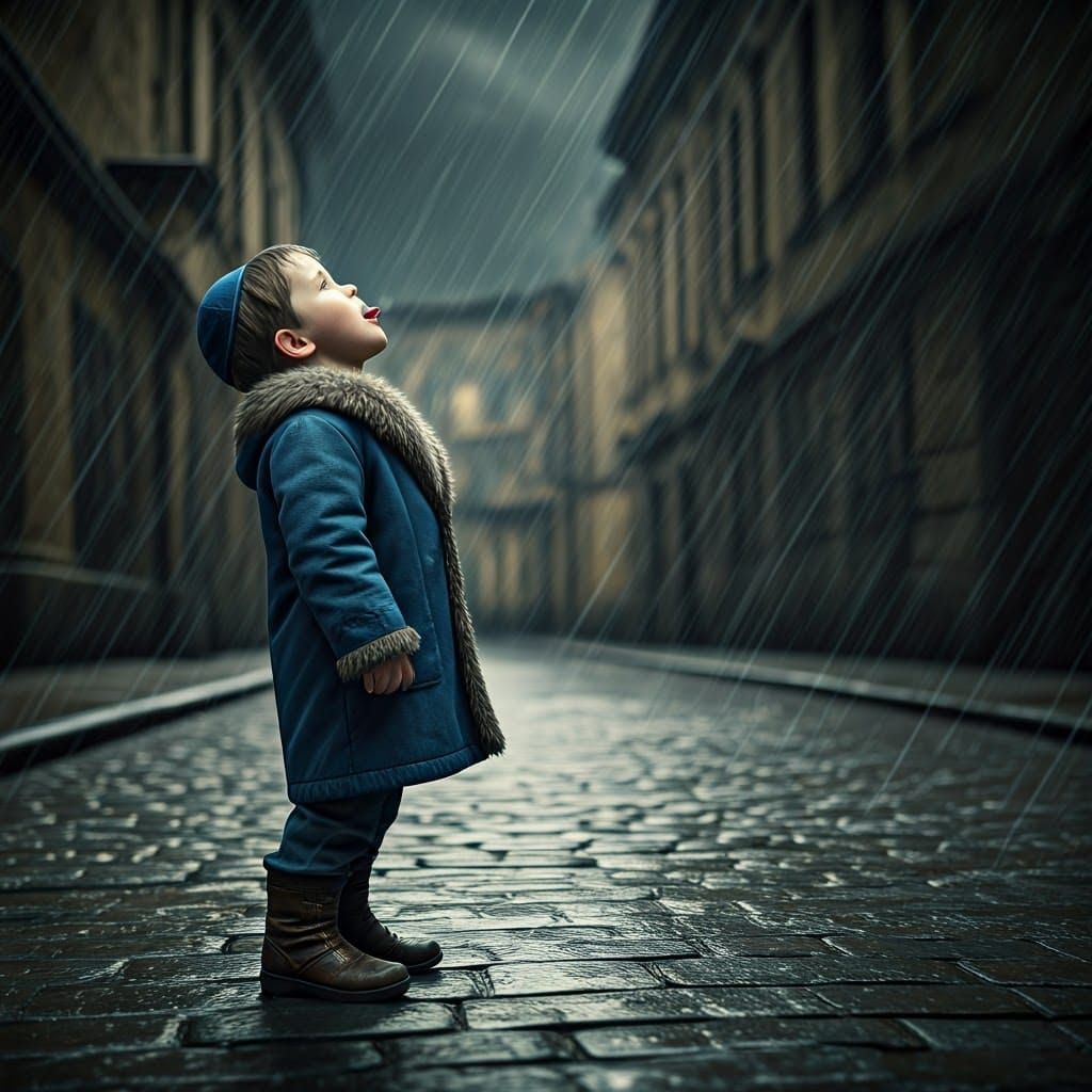 Rainy Day Boy in Faded Glory