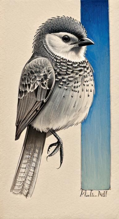Where Does the One Legged Bird Take the Blue?