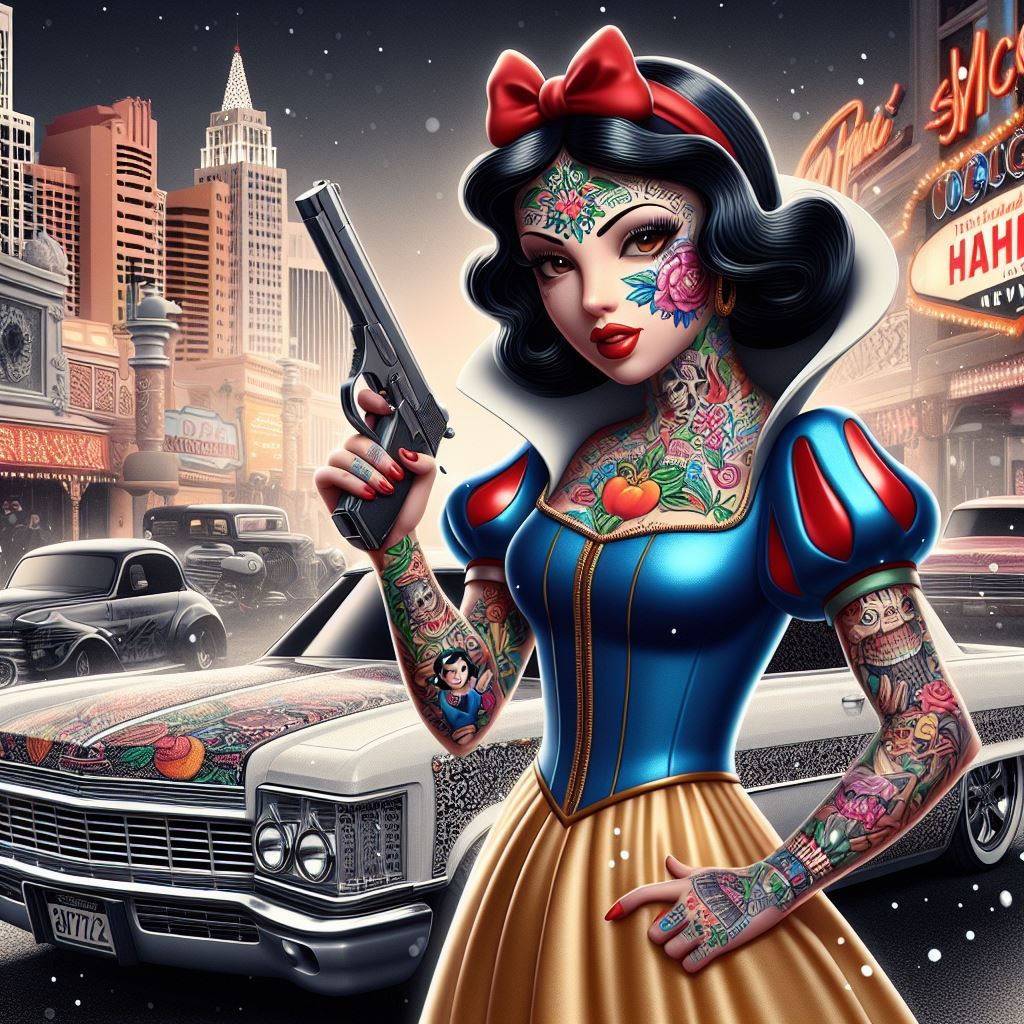 Snow White with tattoo (version 3)