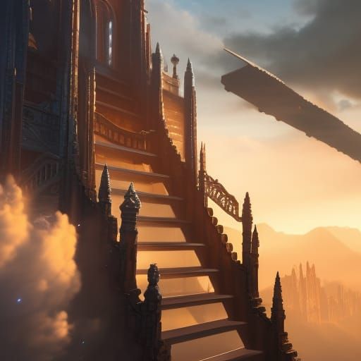 Stairs to the sky