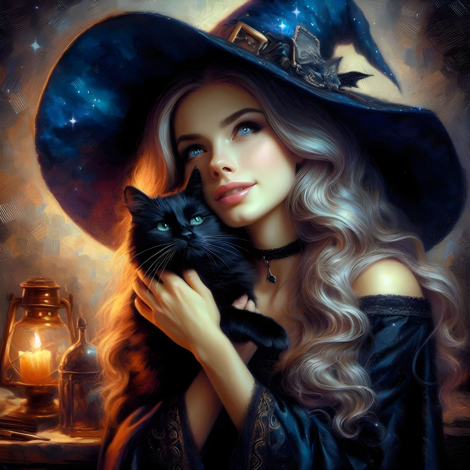 Witch And Cat Familiar #4