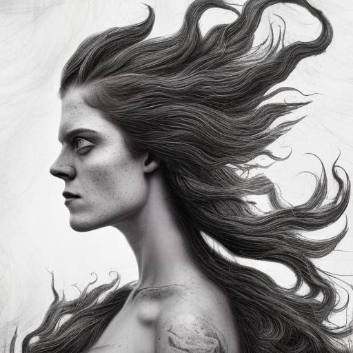 Rose Leslie as Warrior in Elven Armor