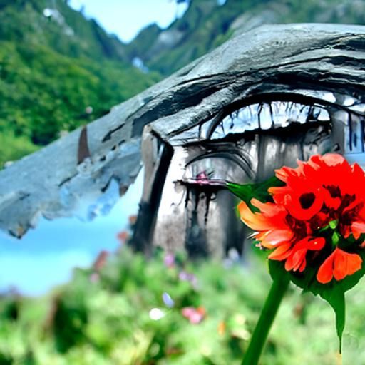 Flowers bloom while you're buried in the soil